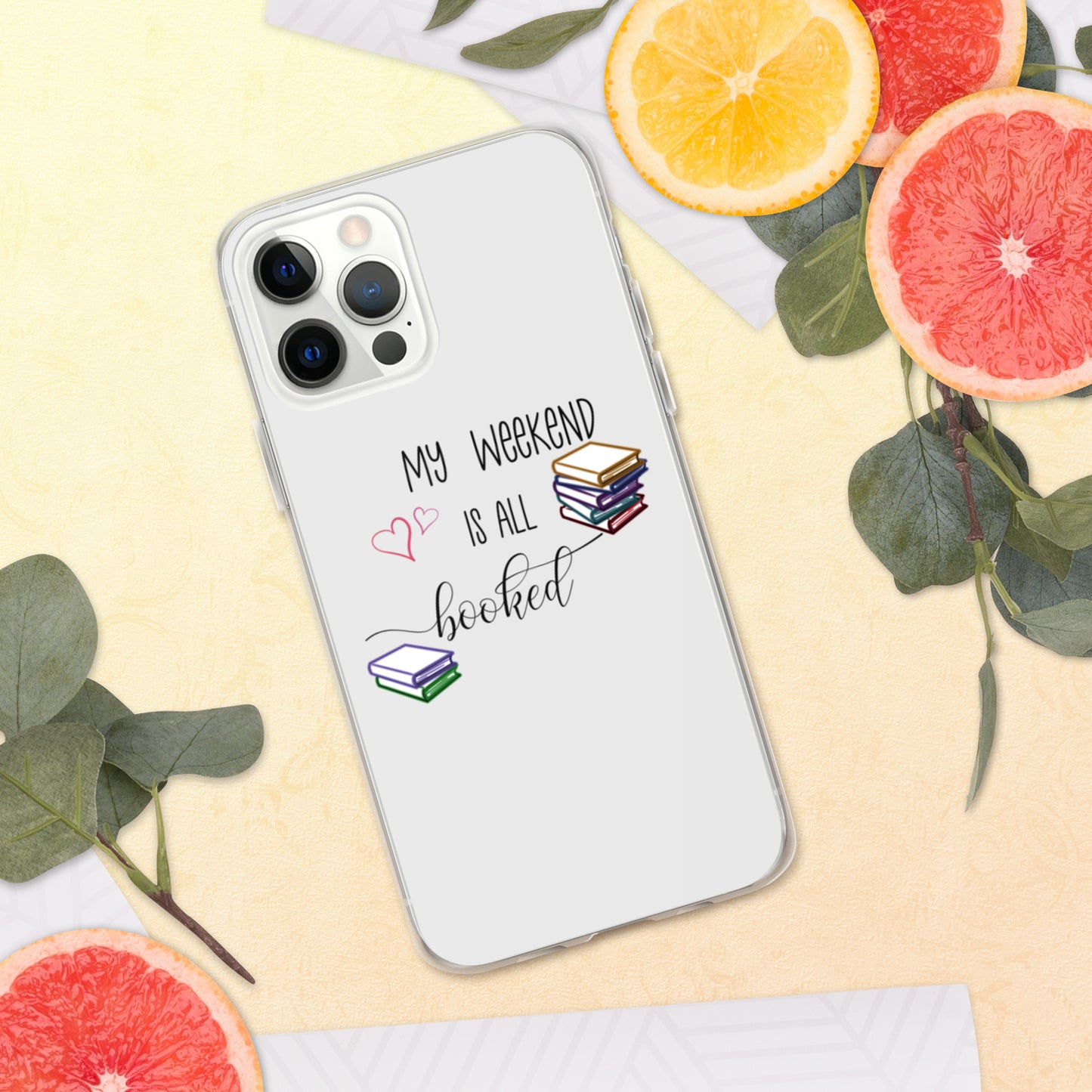 all booked iPhone Case
