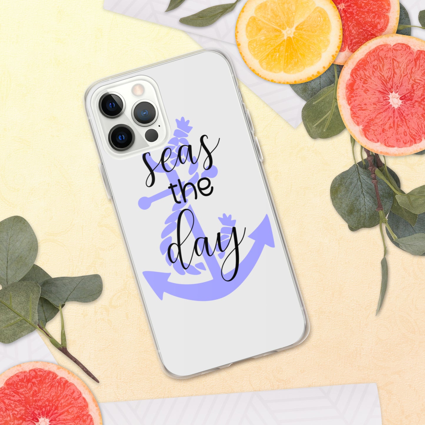 Seas the Day iPhone Case