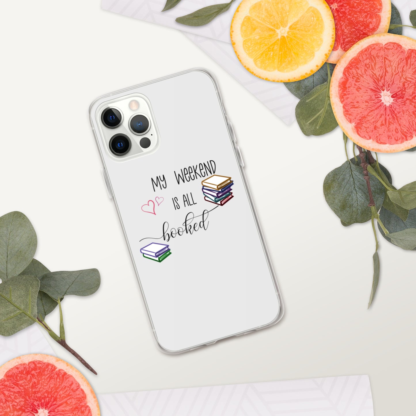 all booked iPhone Case