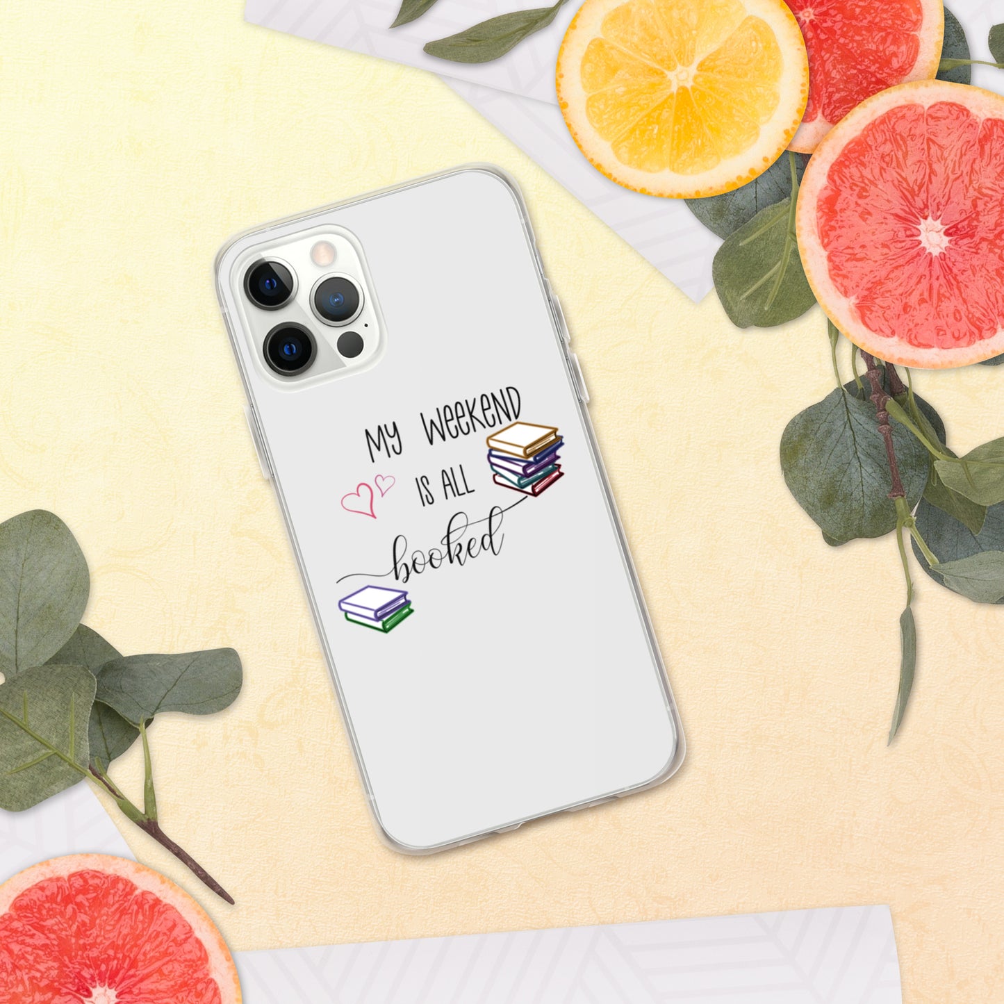 all booked iPhone Case