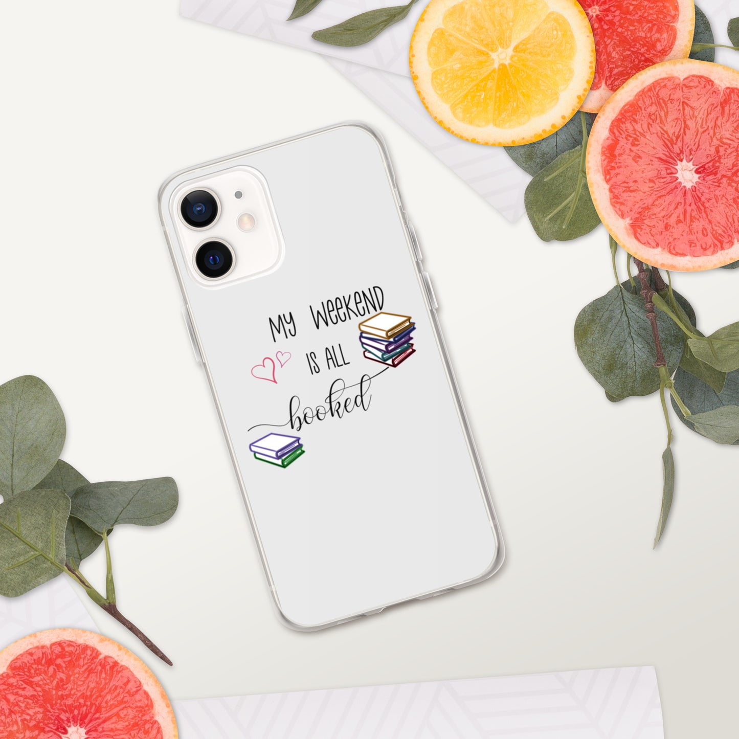 all booked iPhone Case
