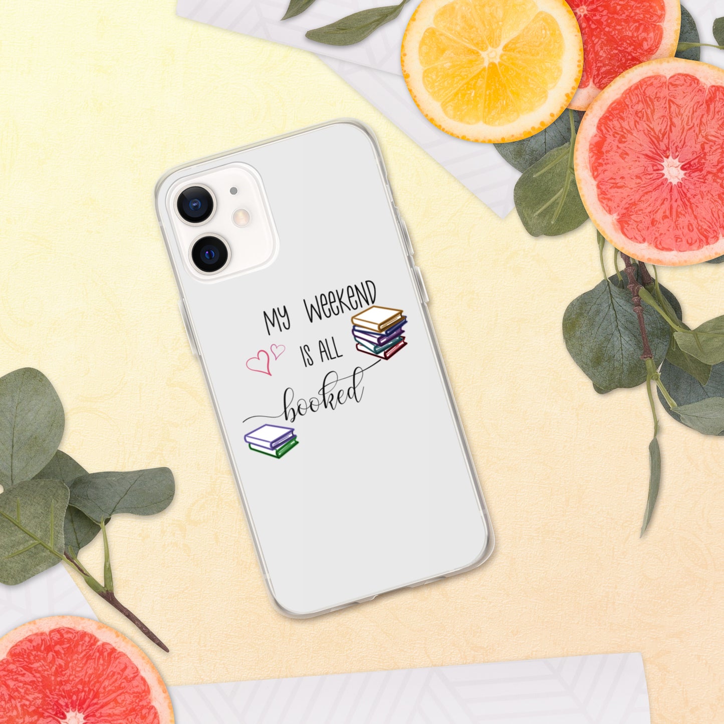 all booked iPhone Case