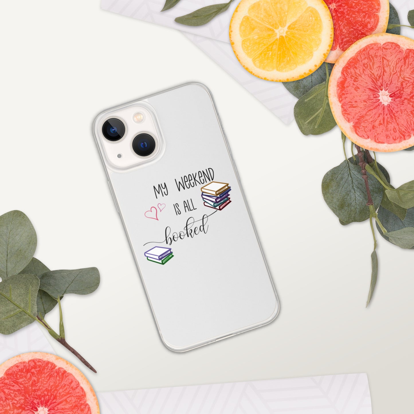 all booked iPhone Case