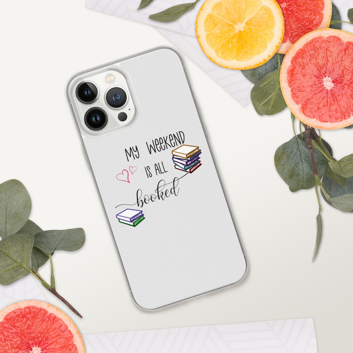 all booked iPhone Case