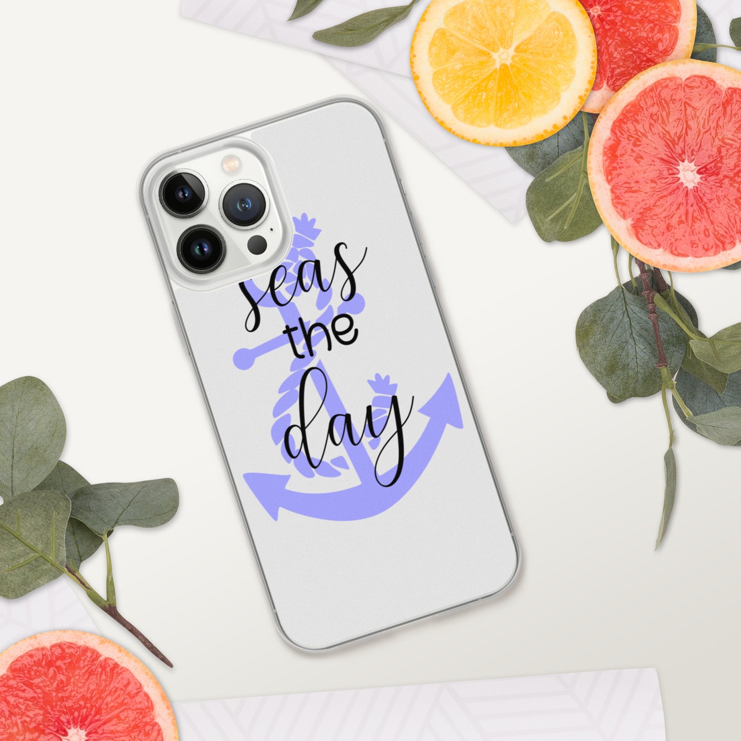 Seas the Day iPhone Case