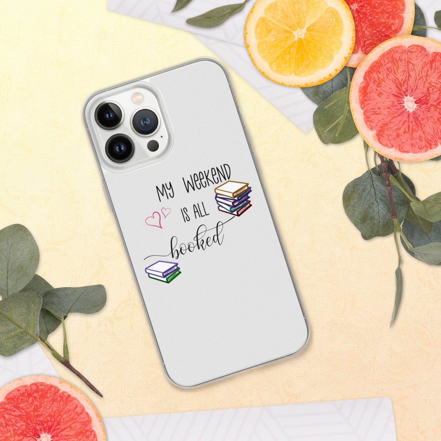all booked iPhone Case