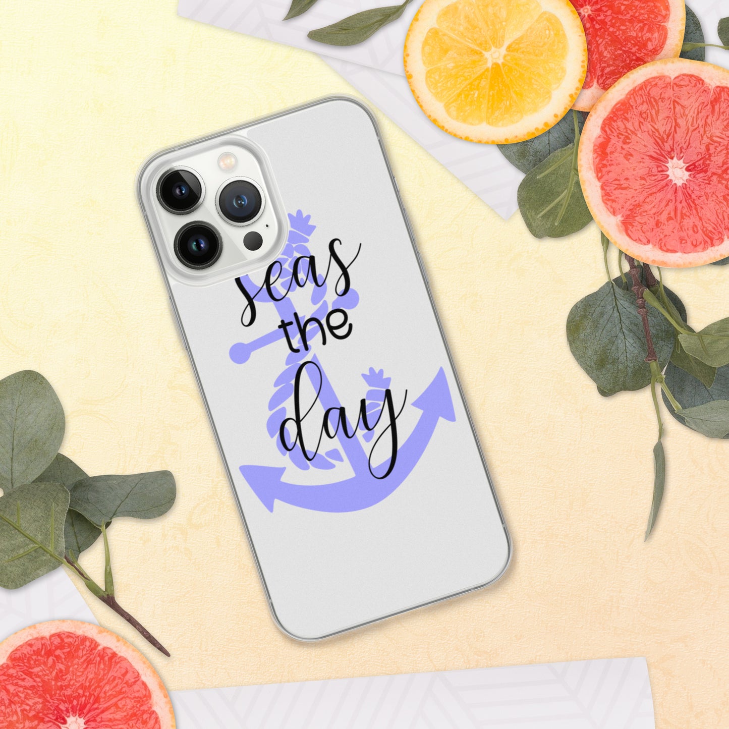 Seas the Day iPhone Case