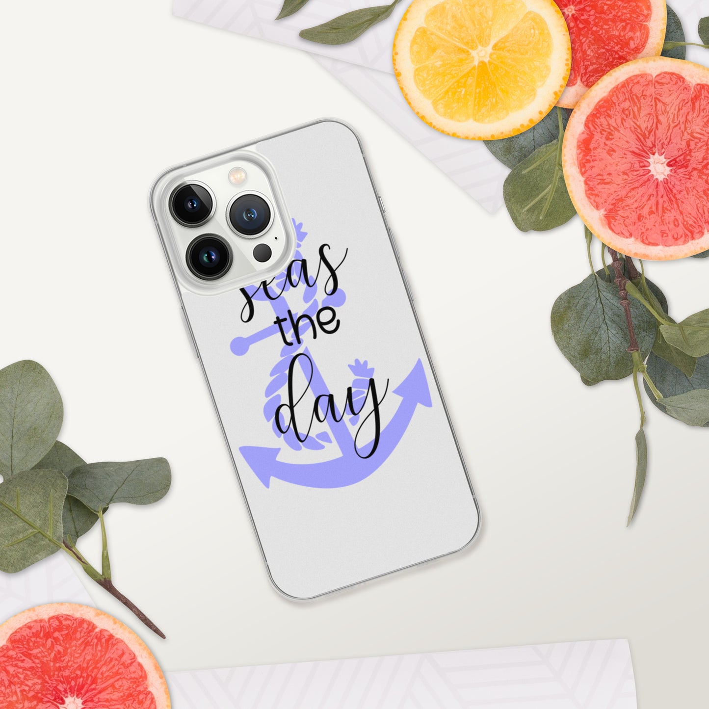 Seas the Day iPhone Case