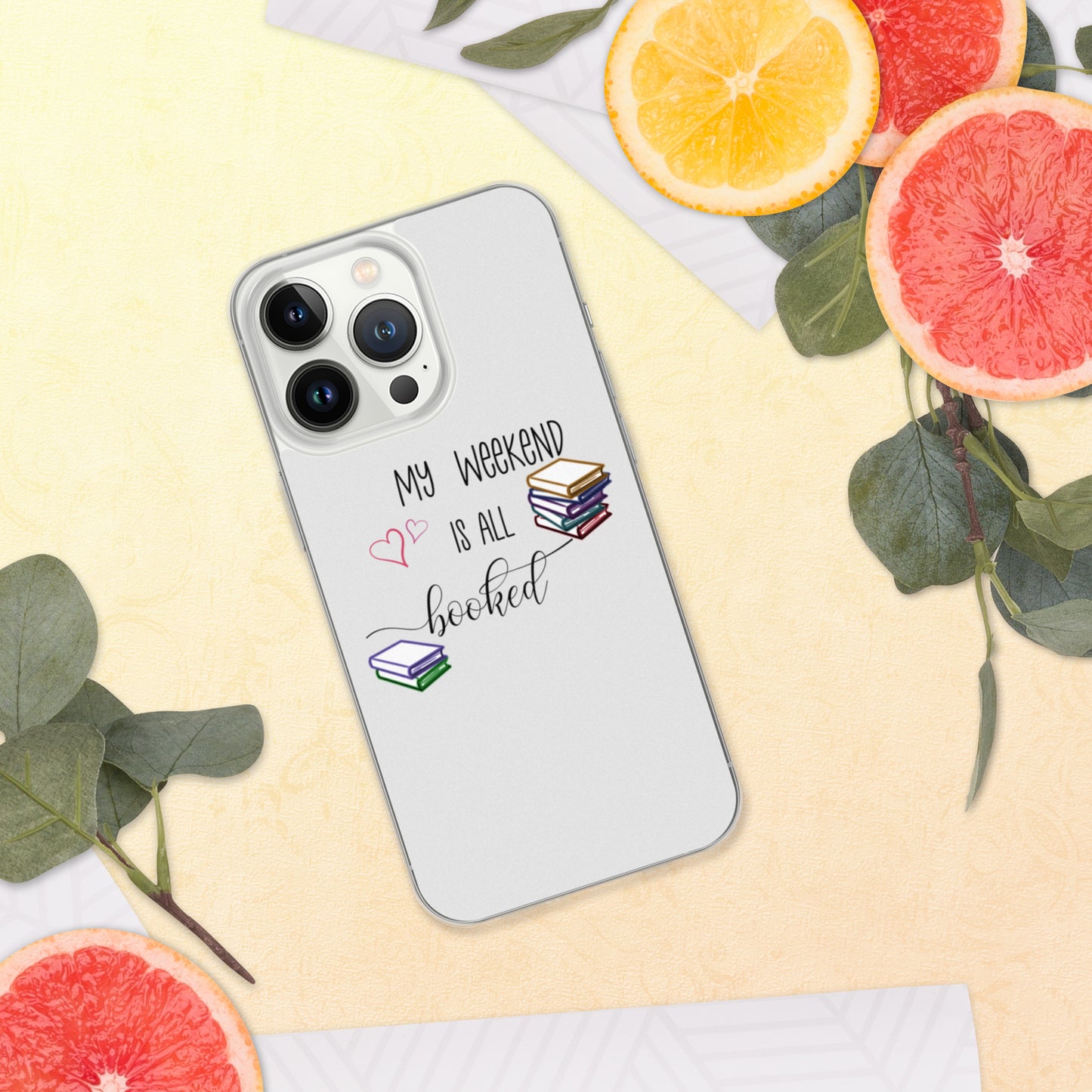 all booked iPhone Case
