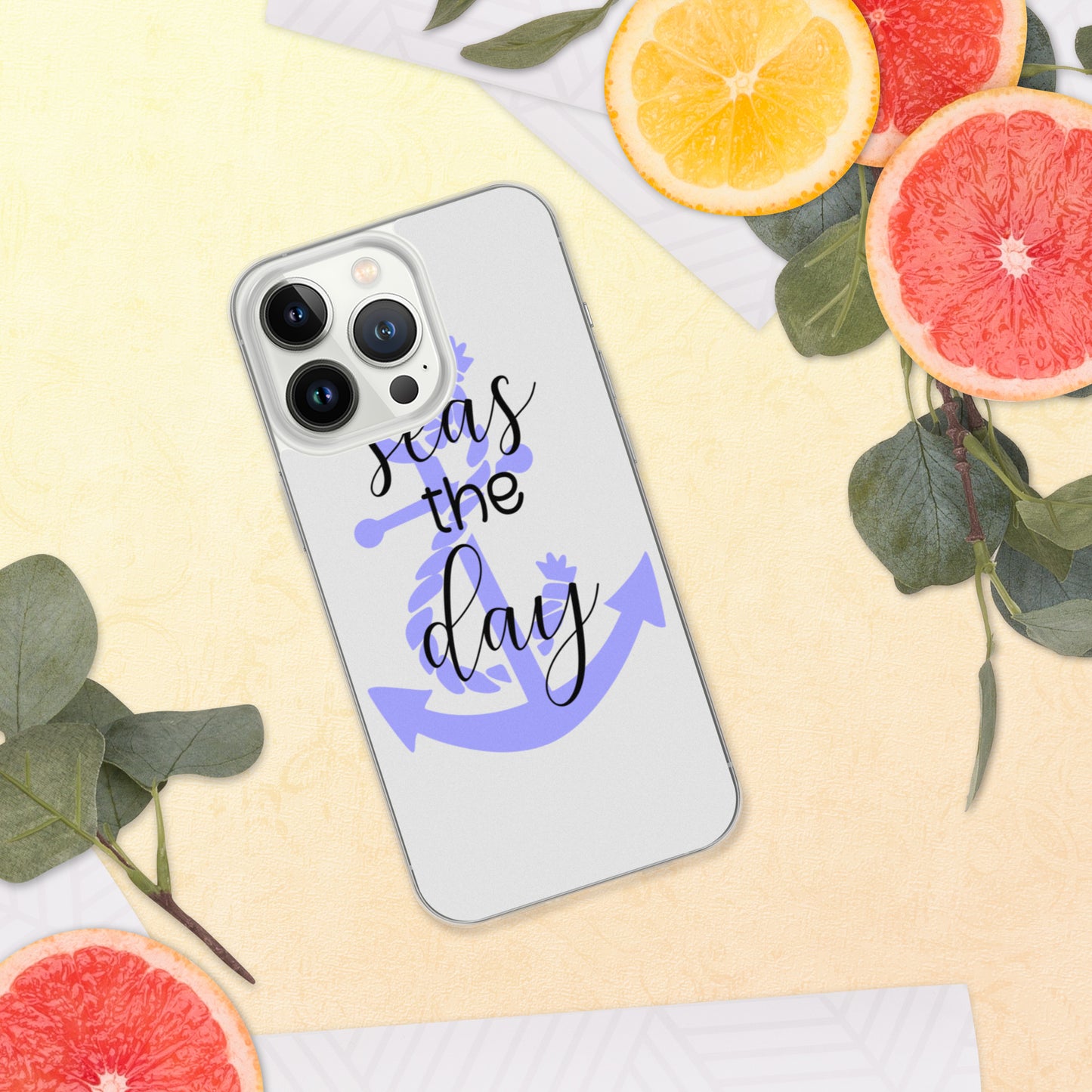 Seas the Day iPhone Case