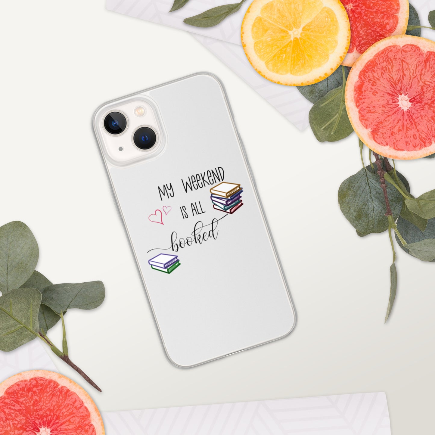 all booked iPhone Case