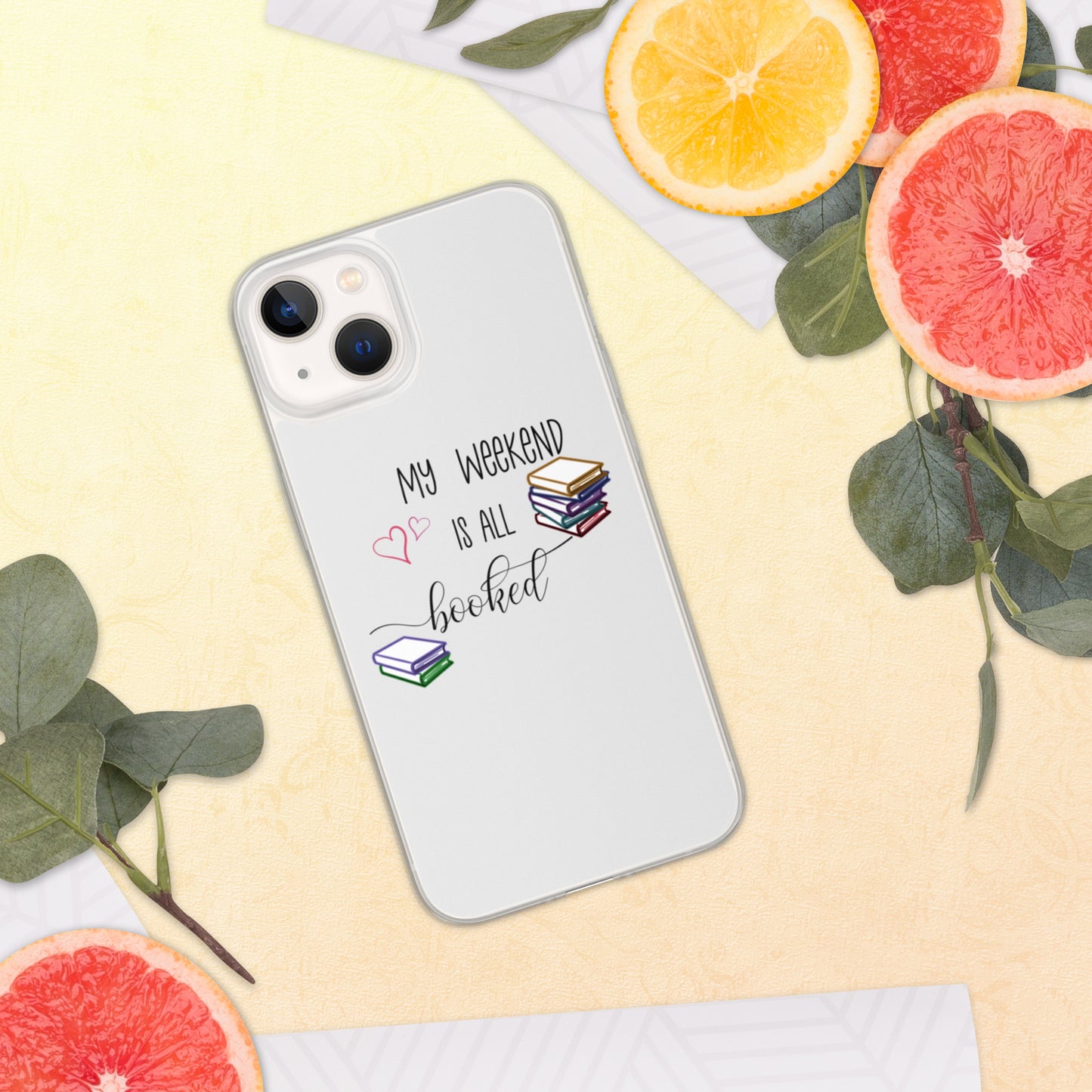 all booked iPhone Case