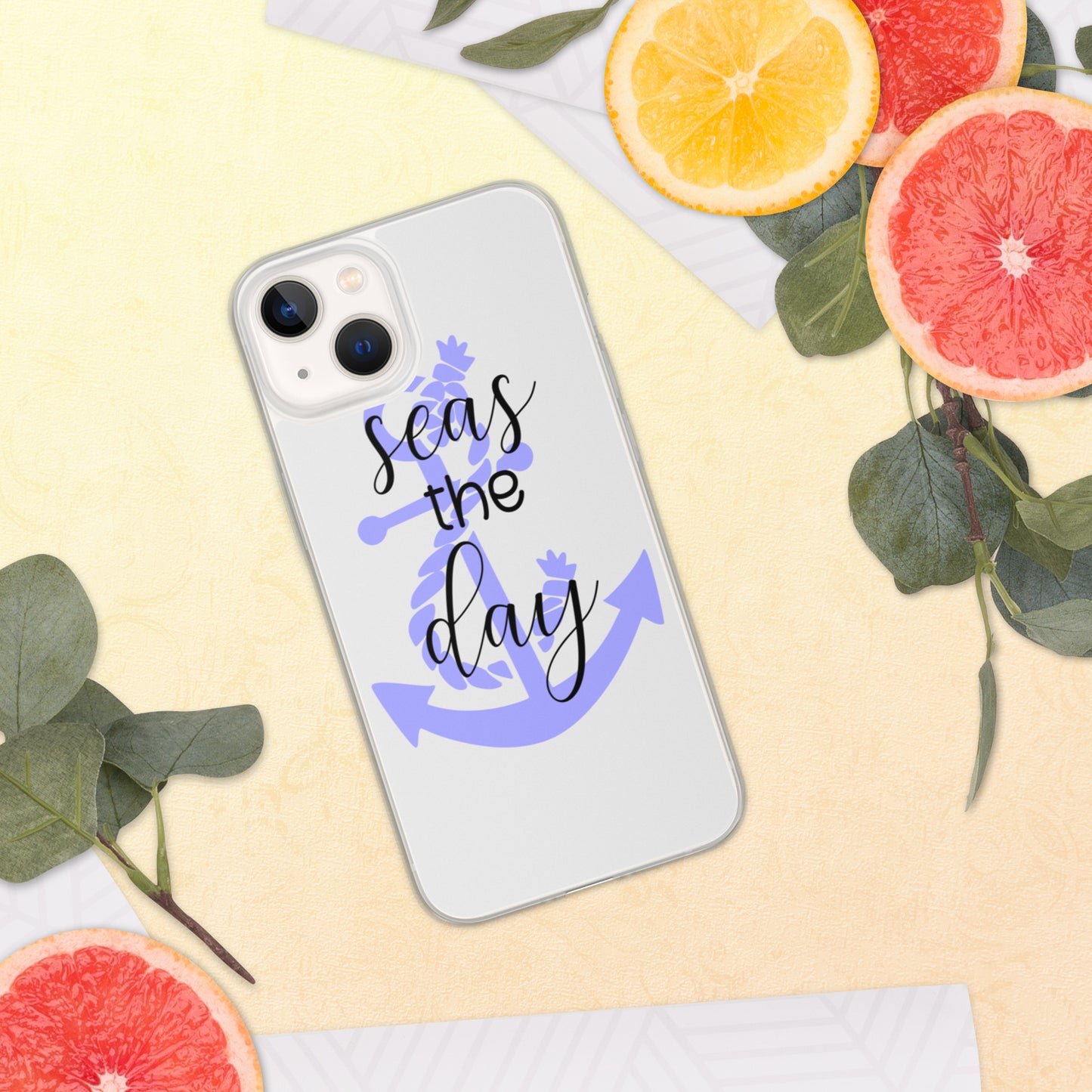 Seas the Day iPhone Case
