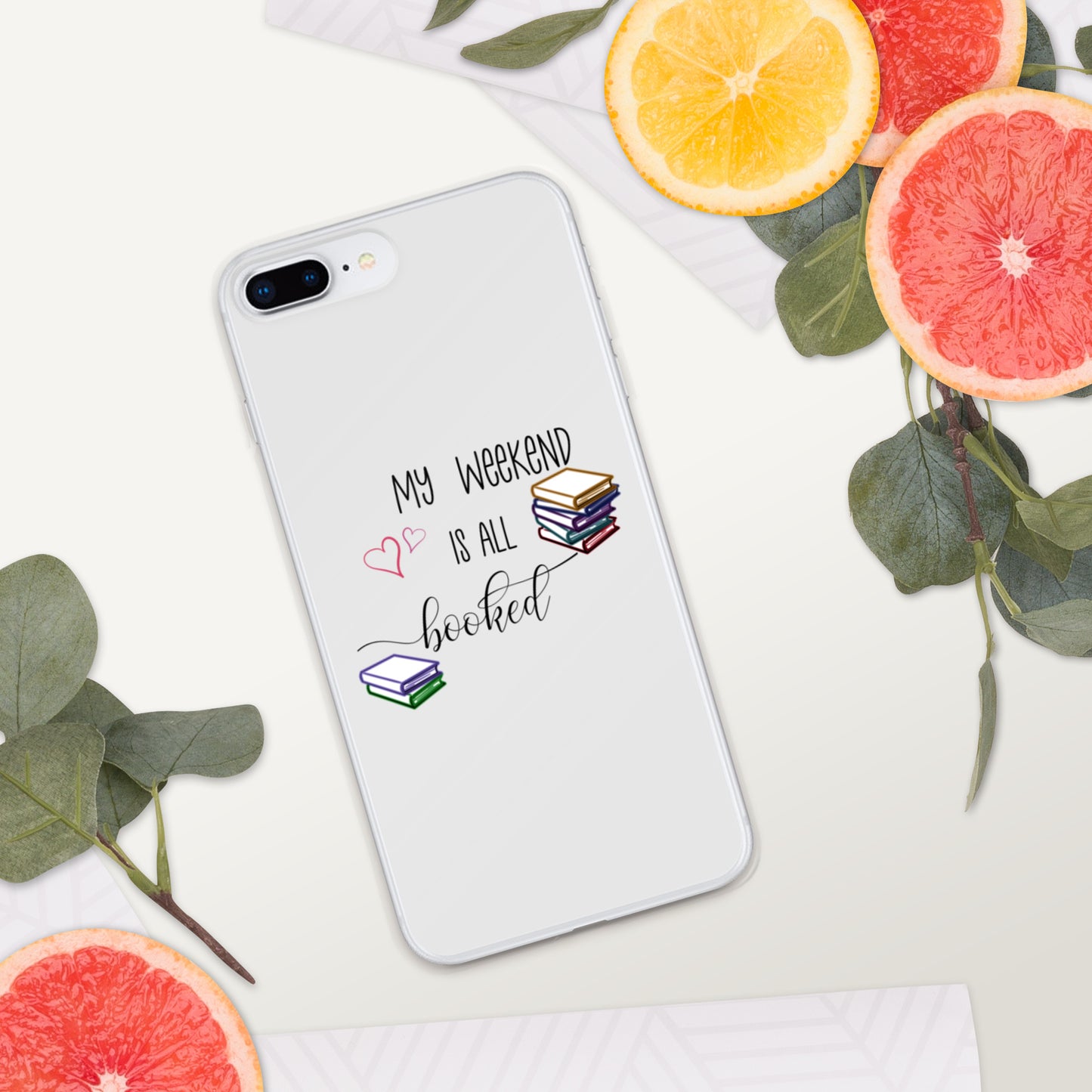 all booked iPhone Case