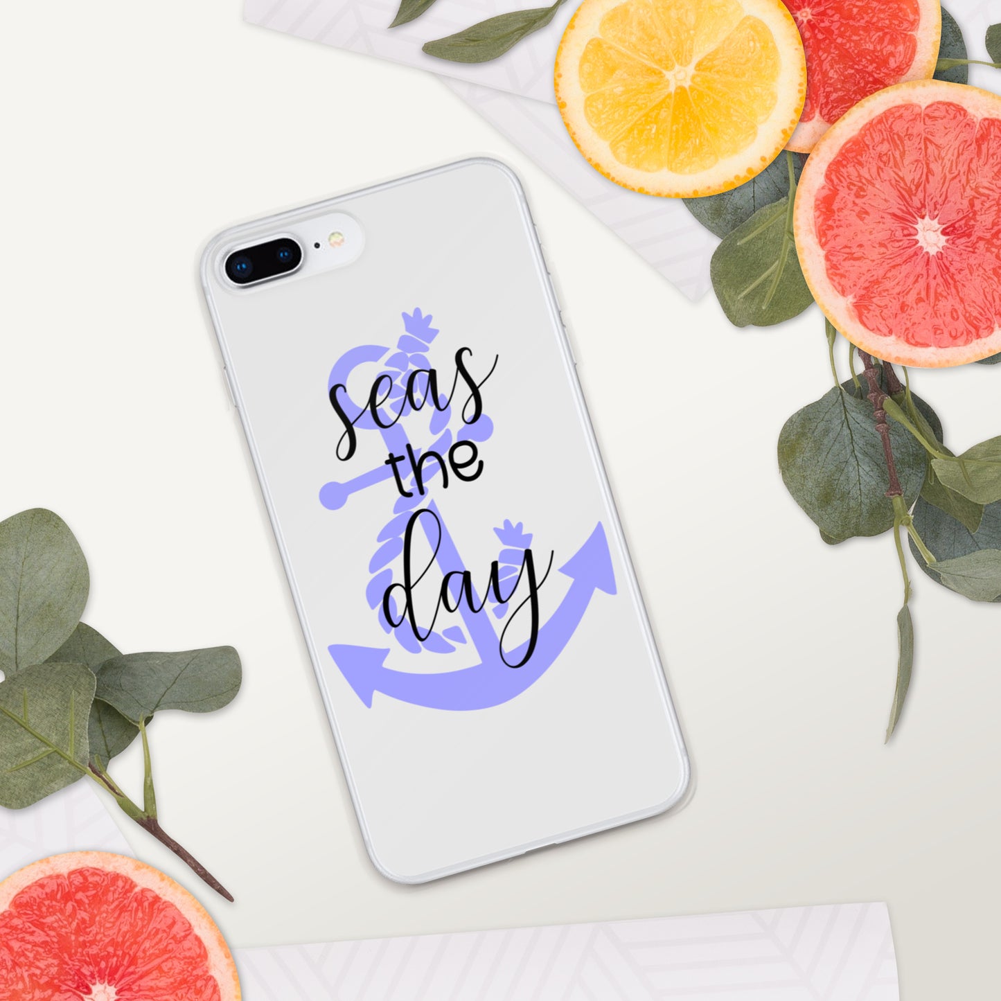 Seas the Day iPhone Case