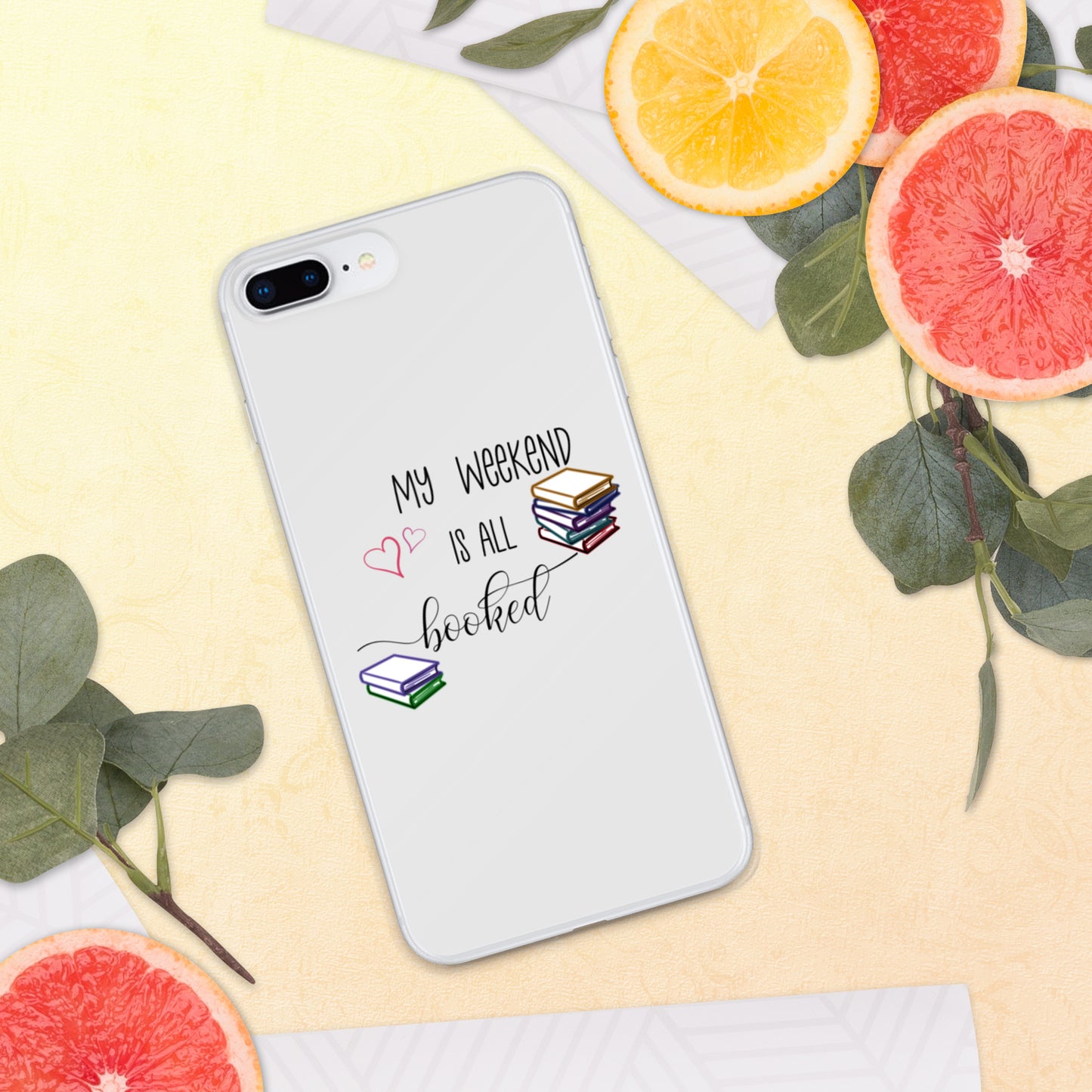 all booked iPhone Case