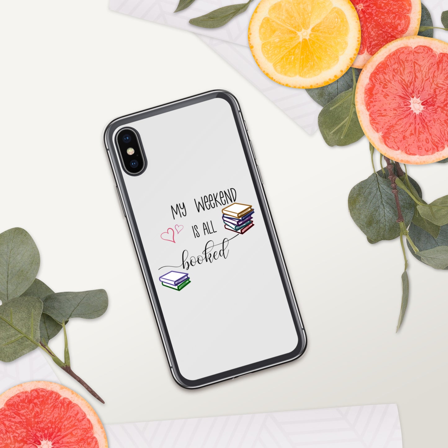 all booked iPhone Case