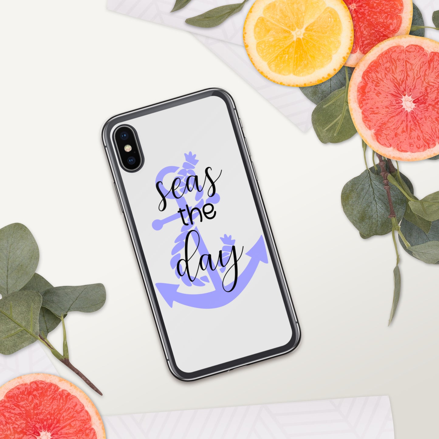 Seas the Day iPhone Case