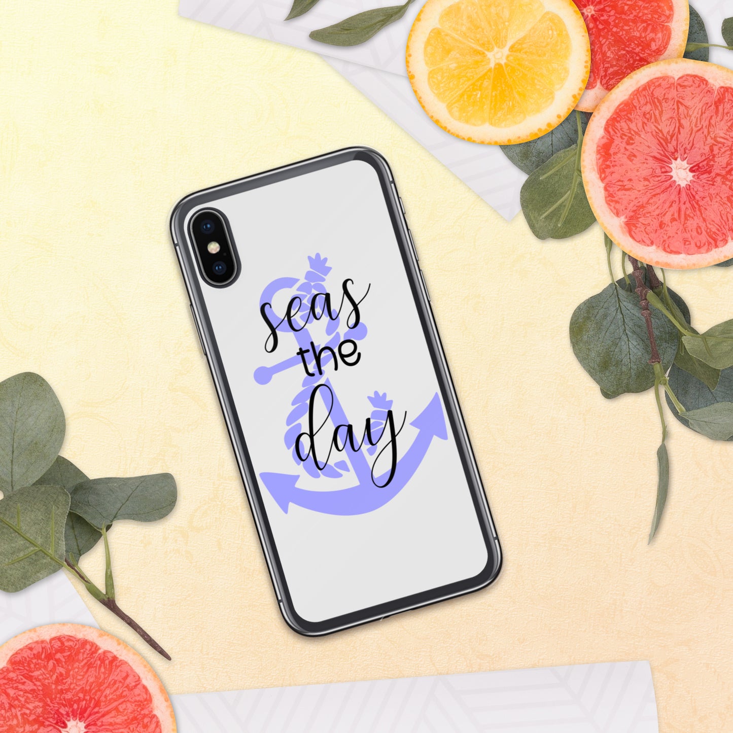 Seas the Day iPhone Case