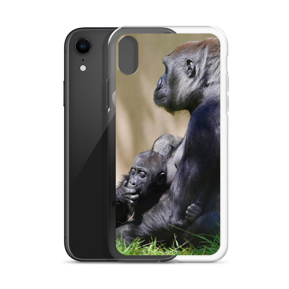 gorilla iPhone Case