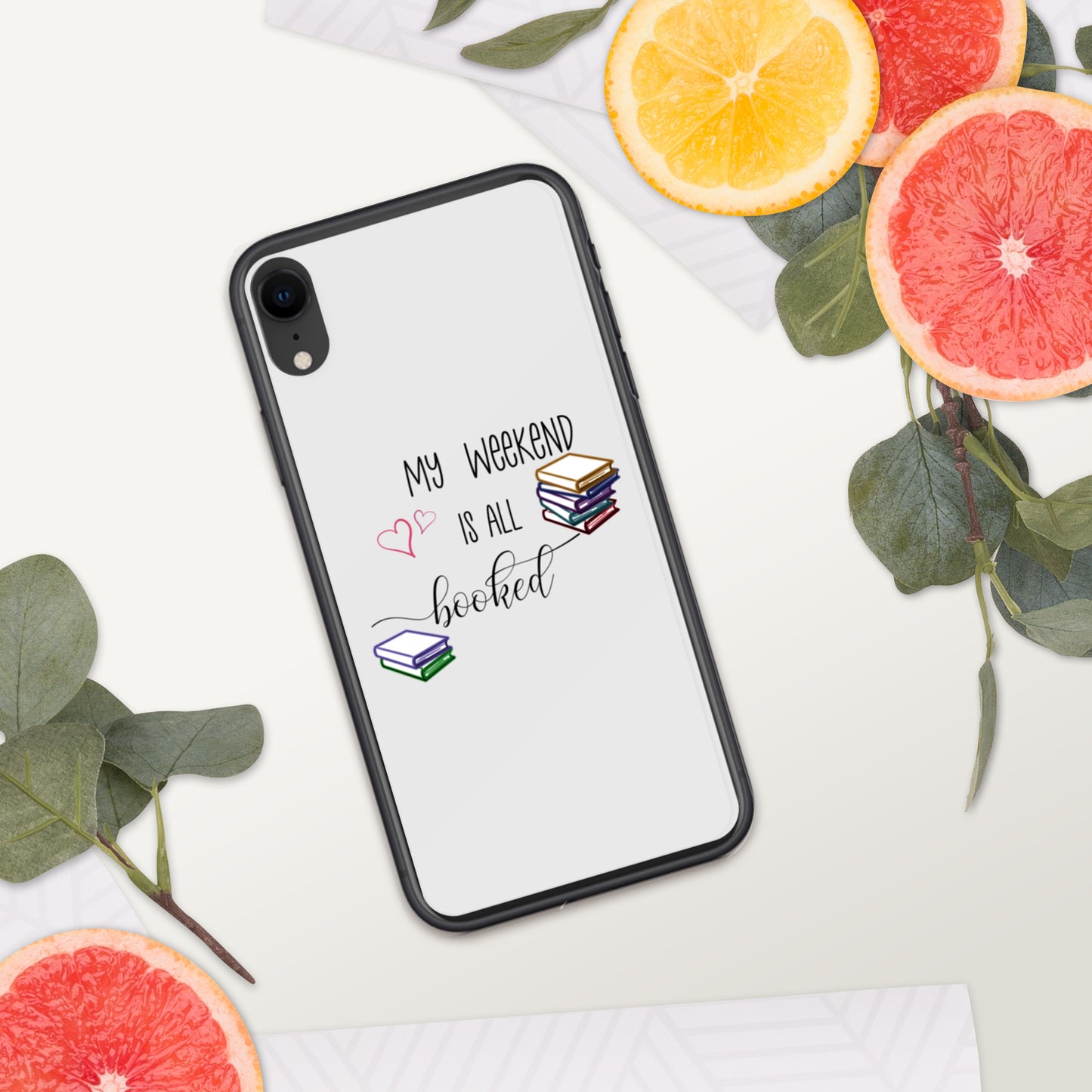 all booked iPhone Case