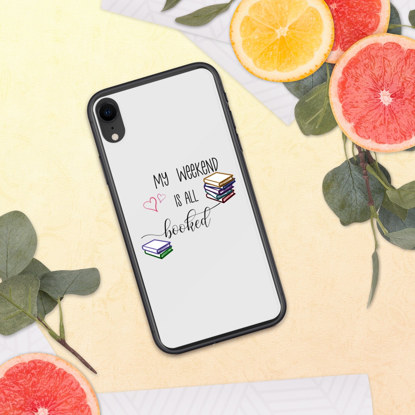 all booked iPhone Case