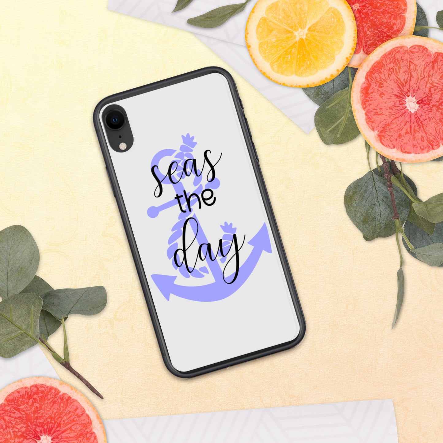 Seas the Day iPhone Case