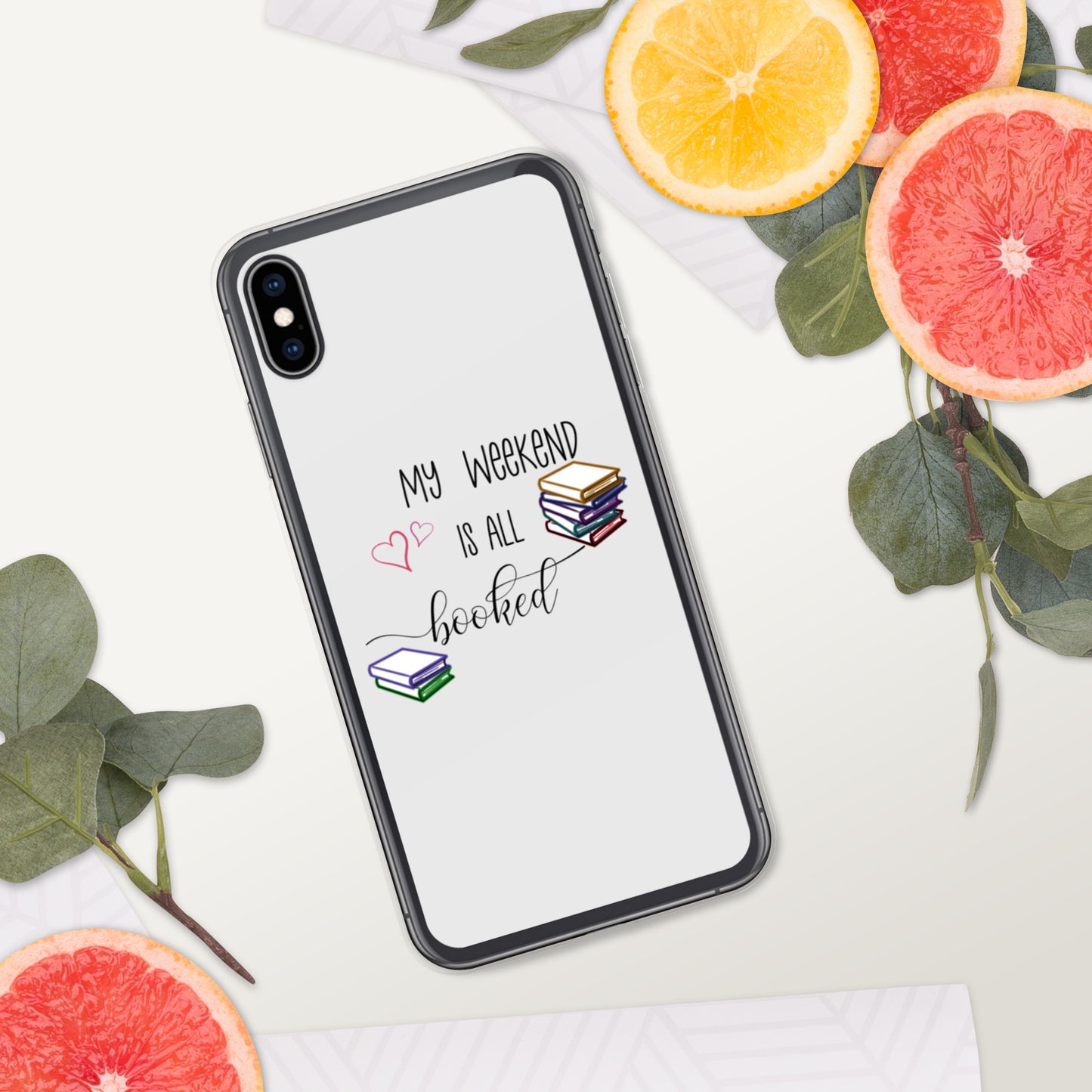 all booked iPhone Case