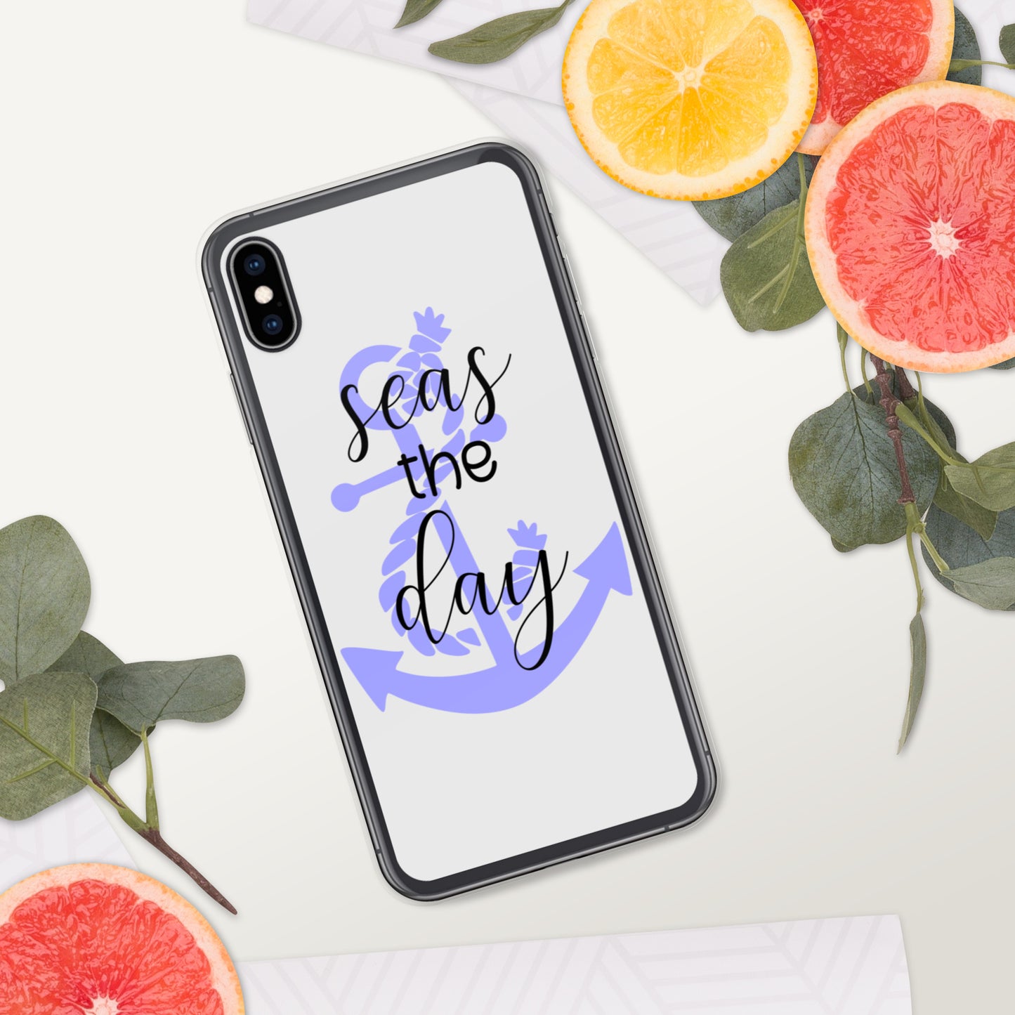 Seas the Day iPhone Case