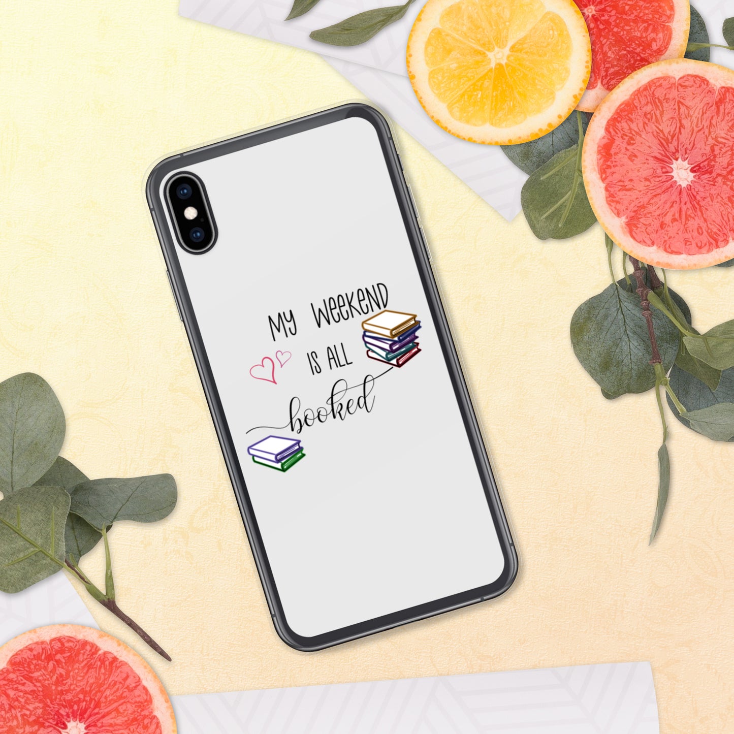 all booked iPhone Case