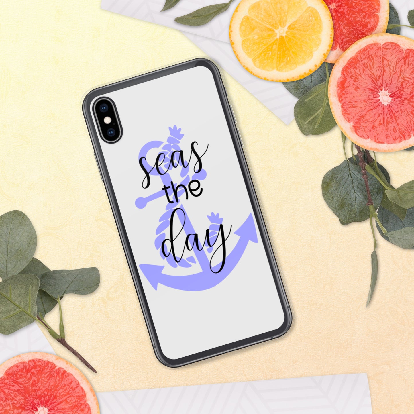 Seas the Day iPhone Case