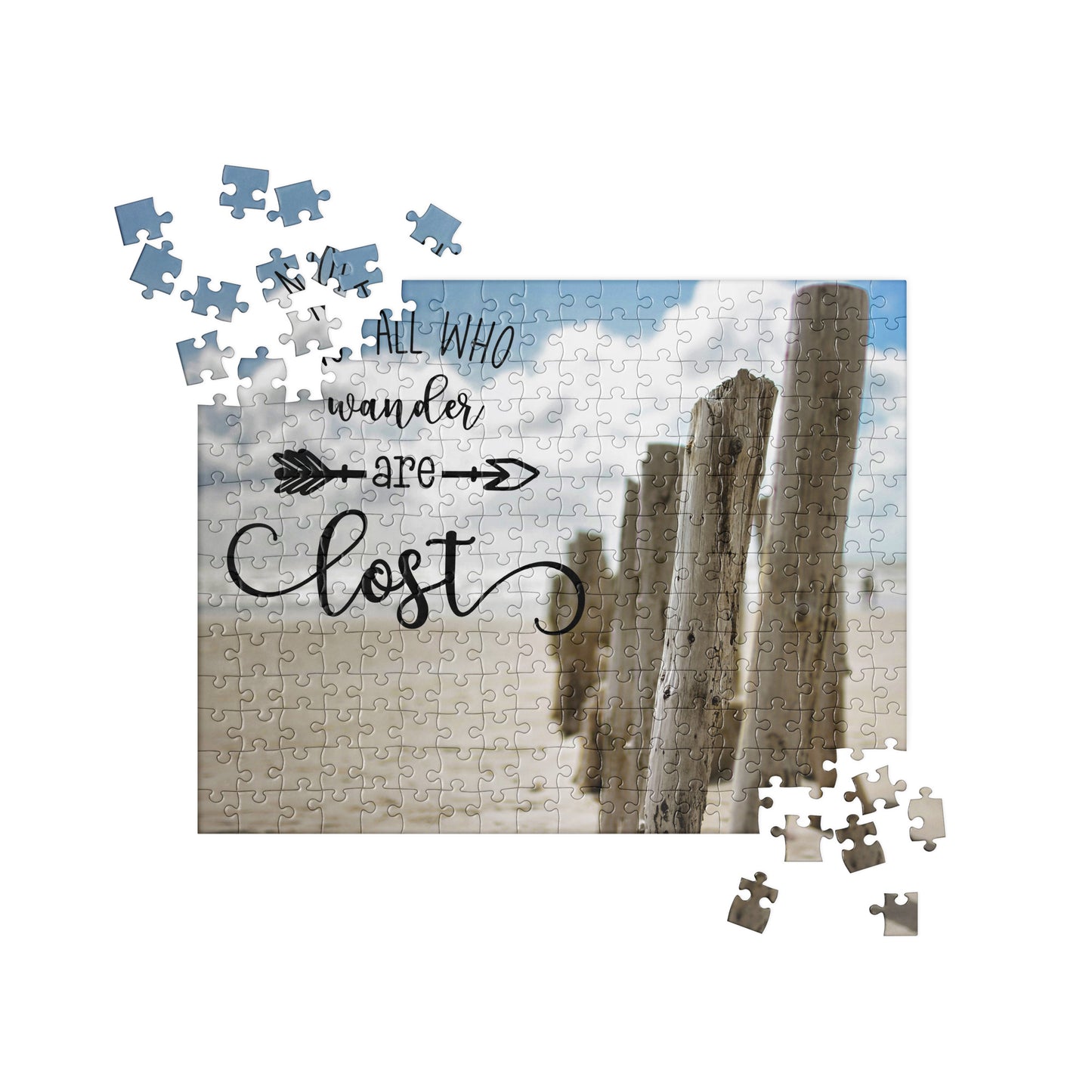 not all who wander are lost jigsaw puzzle