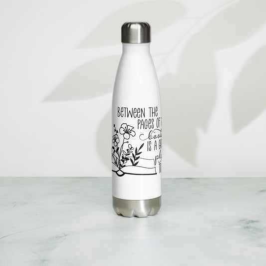 between the pages Water Bottle