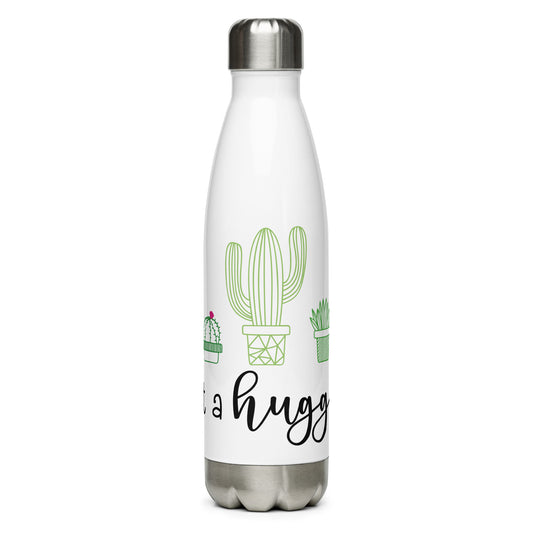 not a hugger Water Bottle
