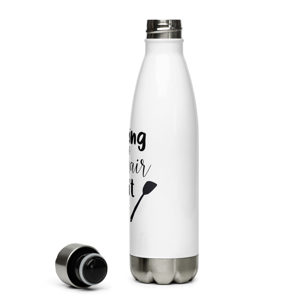 baking hair Water Bottle