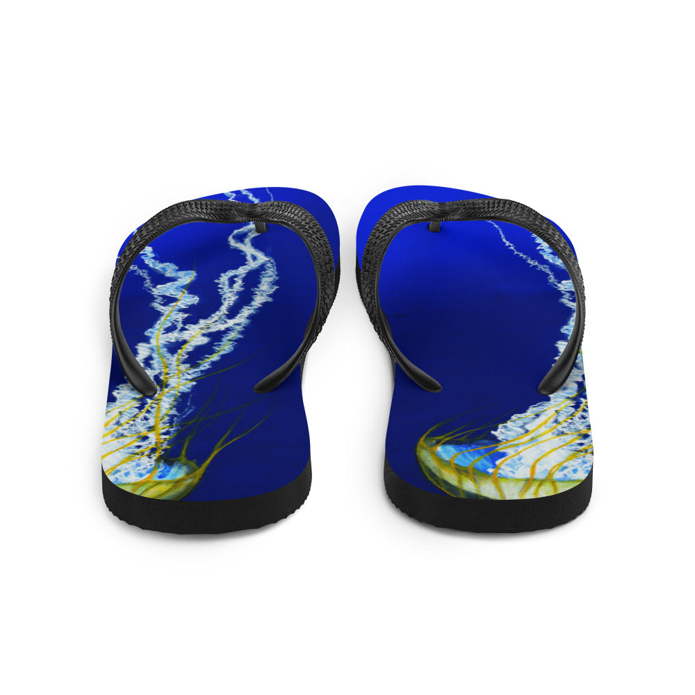 "Jelly Dive" Flip-Flops