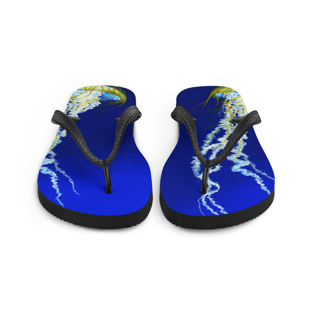 "Jelly Dive" Flip-Flops