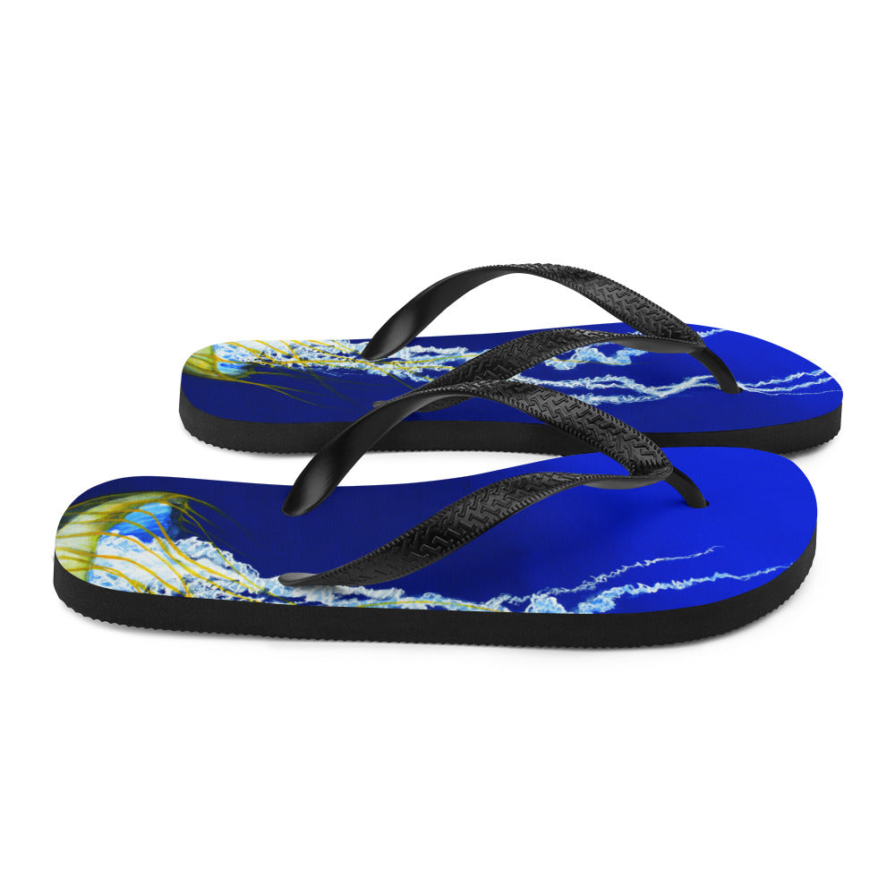 "Jelly Dive" Flip-Flops