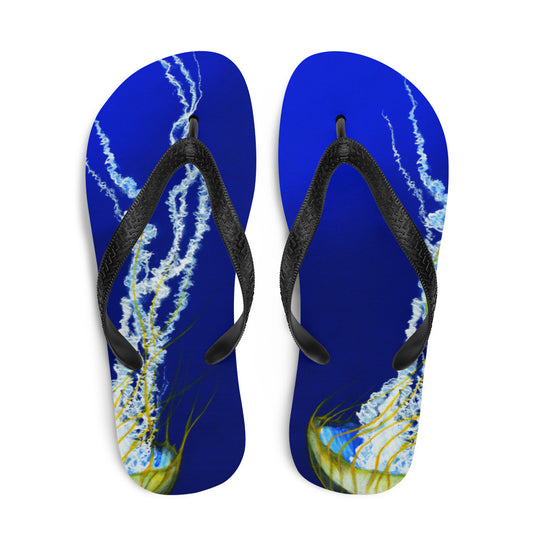 "Jelly Dive" Flip-Flops