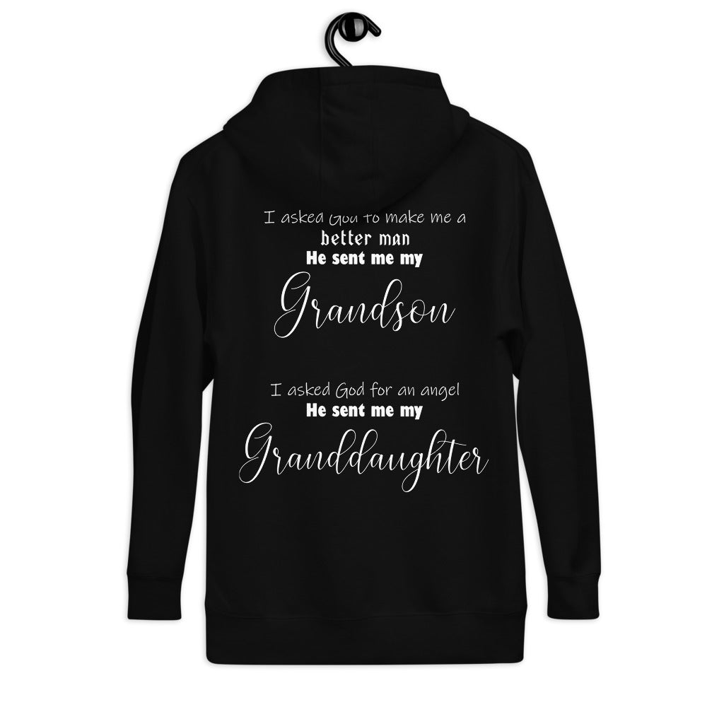 God sent me my grandkids Unisex Hoodie