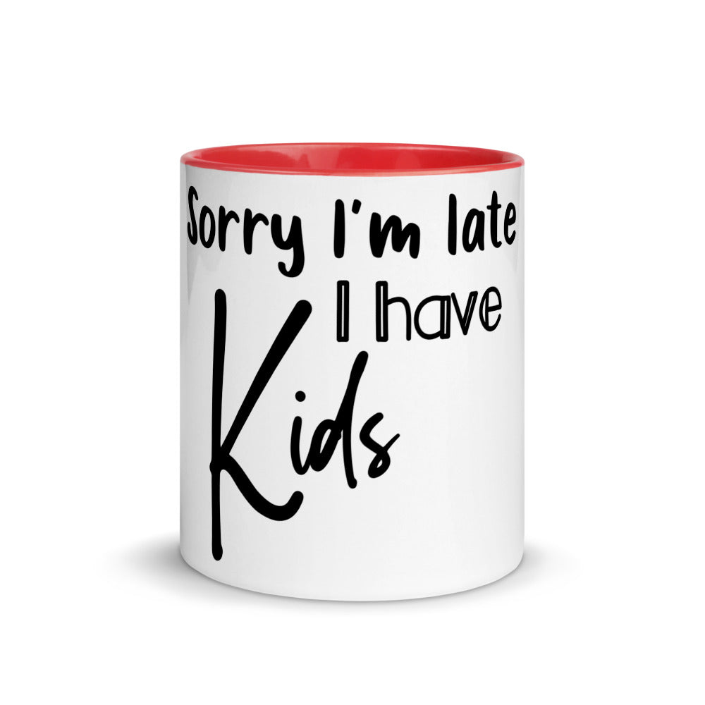 Sorry I'm Late Mug