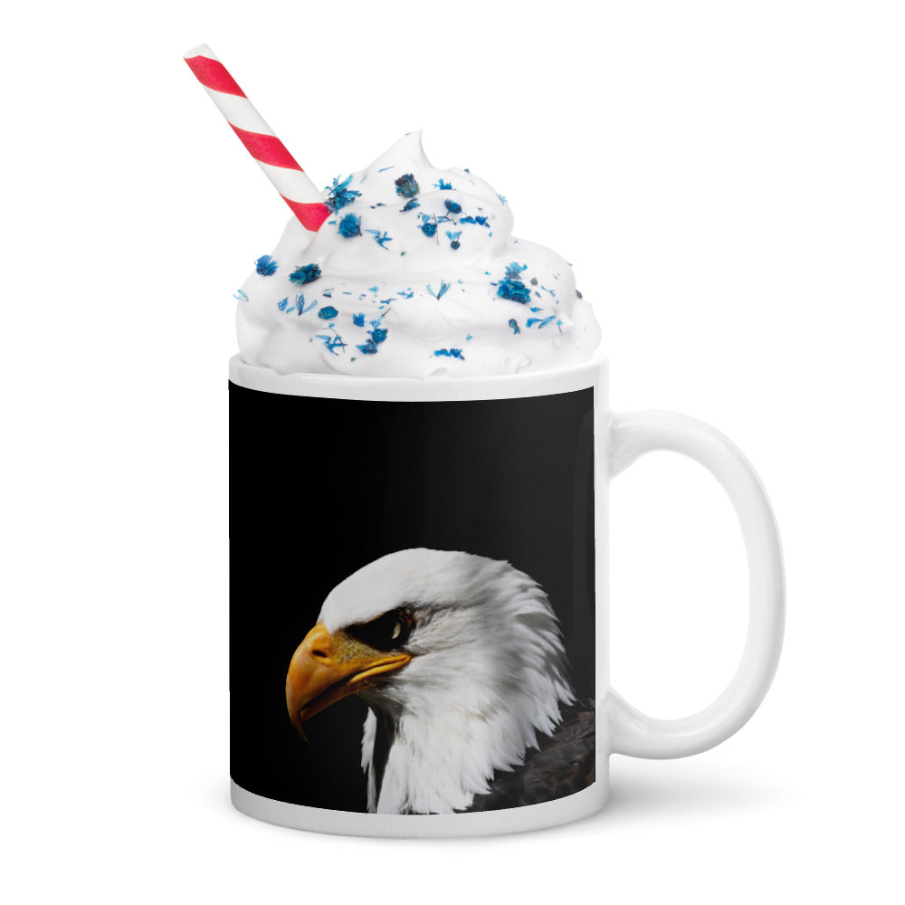 bald eagle mug