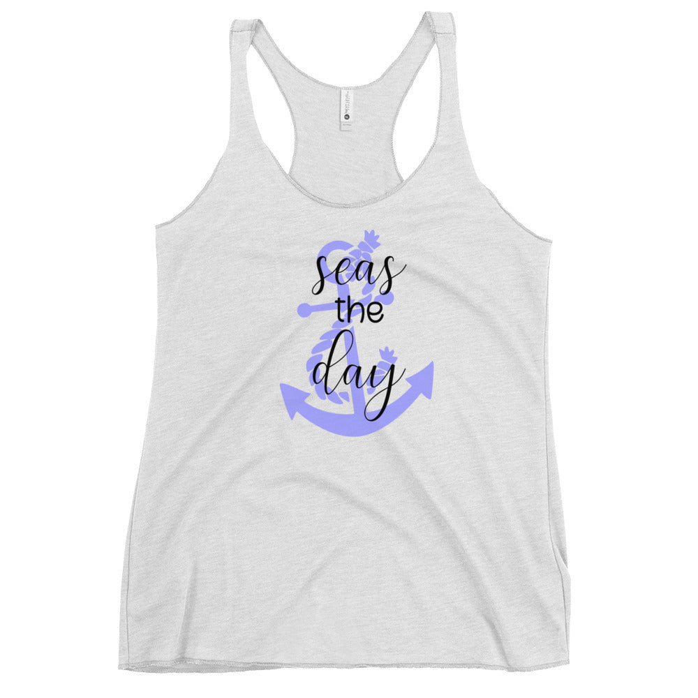 seas the day Women's Racerback Tank