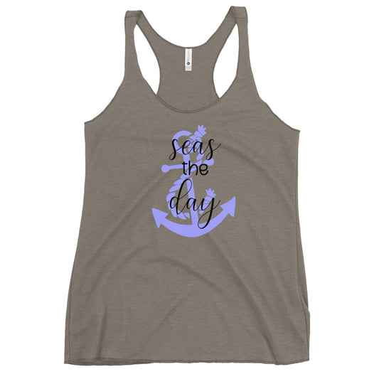 seas the day Women's Racerback Tank