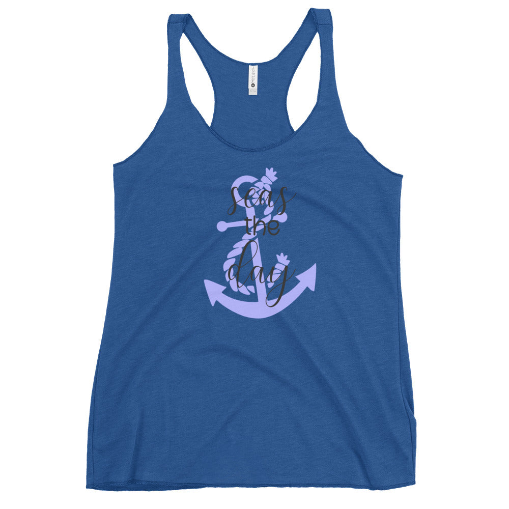 seas the day Women's Racerback Tank
