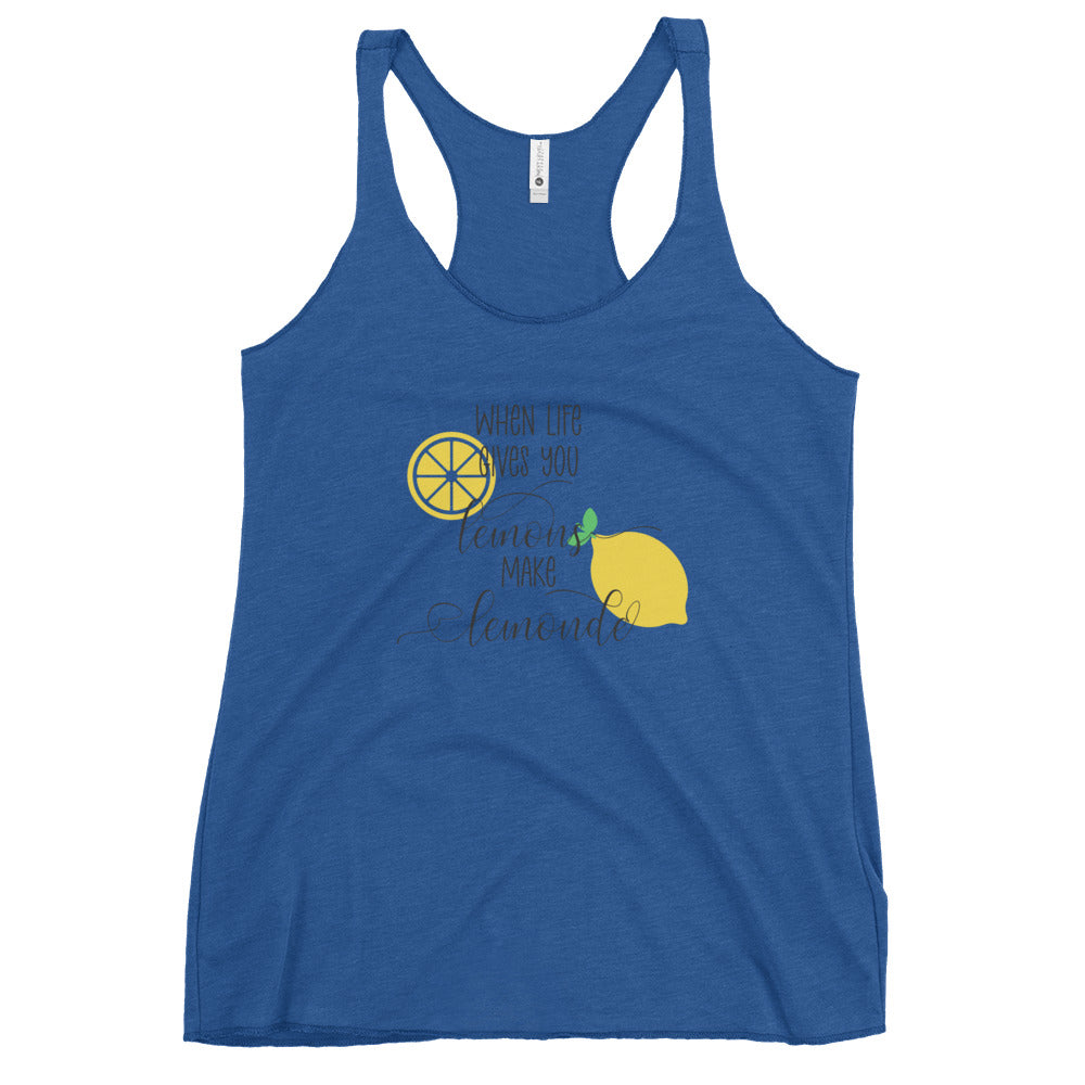 When Life Gives You Lemons Women's Racerback Tank