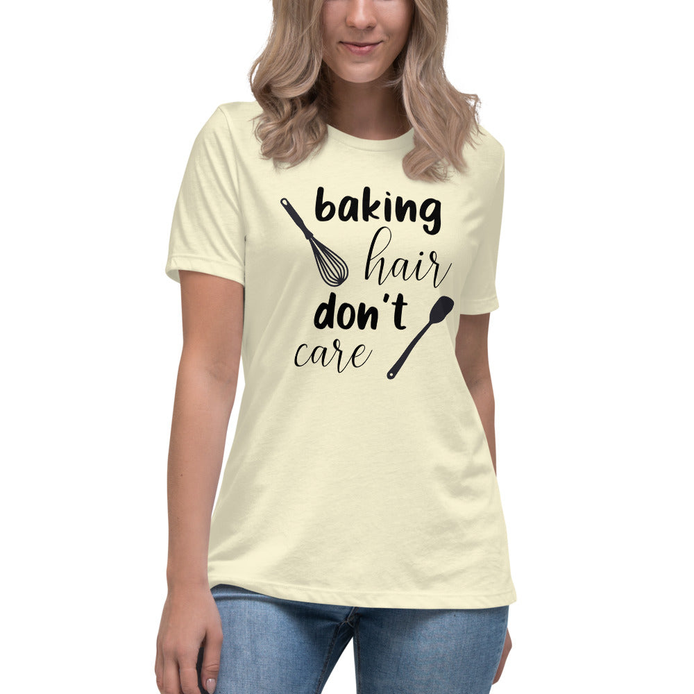 Baking Hair Women's Relaxed T-Shirt