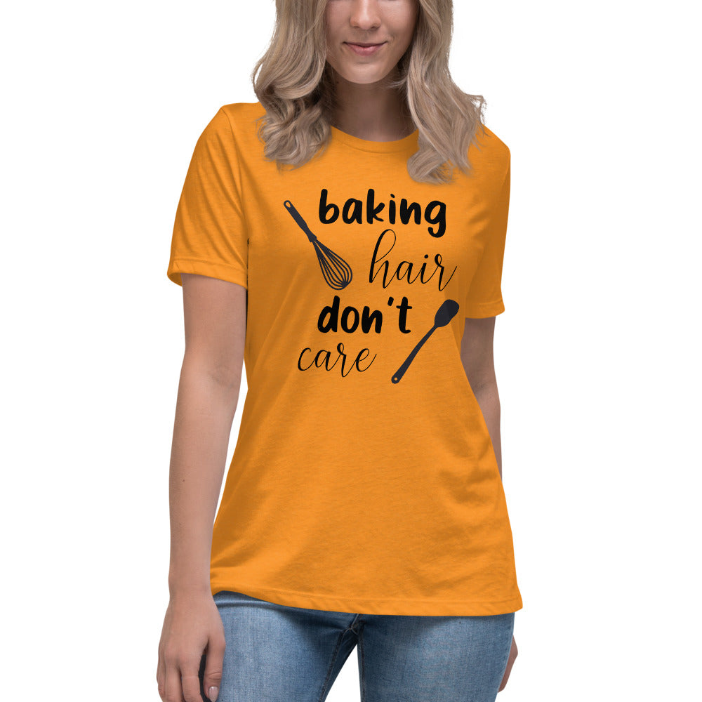 Baking Hair Women's Relaxed T-Shirt