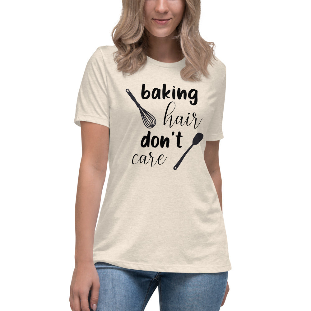 Baking Hair Women's Relaxed T-Shirt