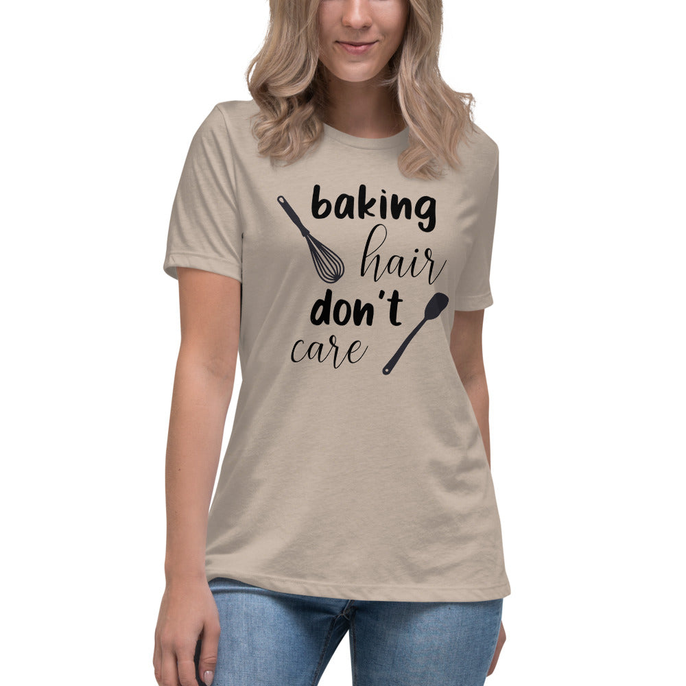 Baking Hair Women's Relaxed T-Shirt